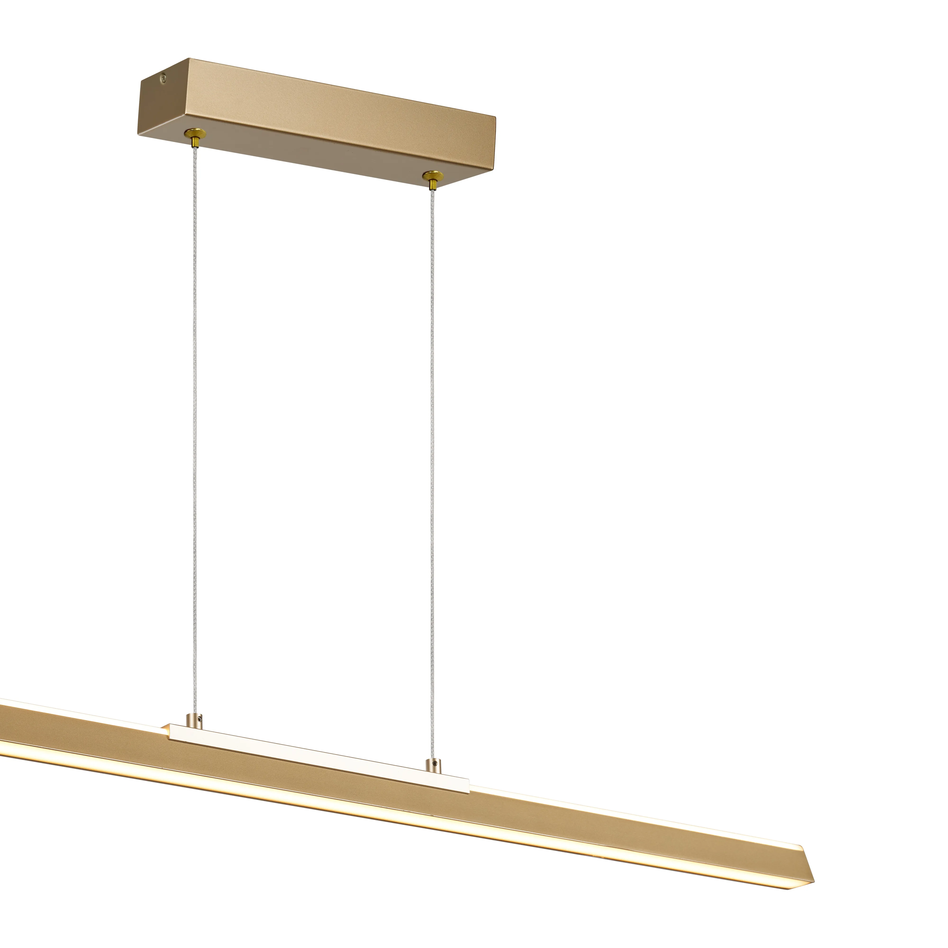 M8958  Lineal 90cm Linear Pendant 36W LED 3000K Painted Gold